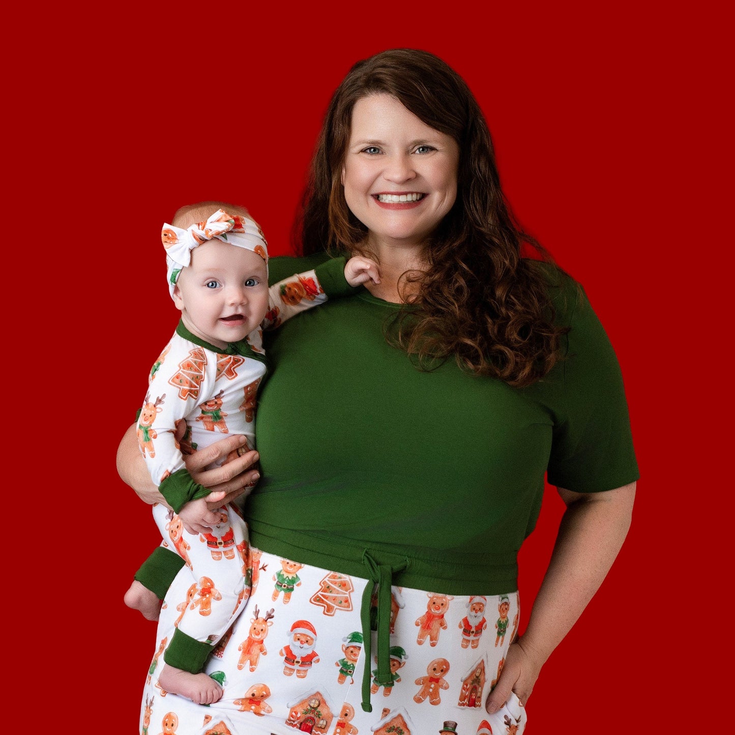 Christmas | Evergreen | Adult Bamboo Top