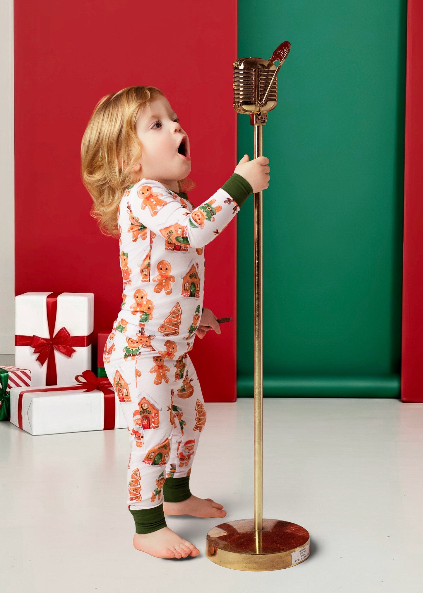 Christmas | Holiday Gingerbread | Bamboo Two-Piece Pajamas