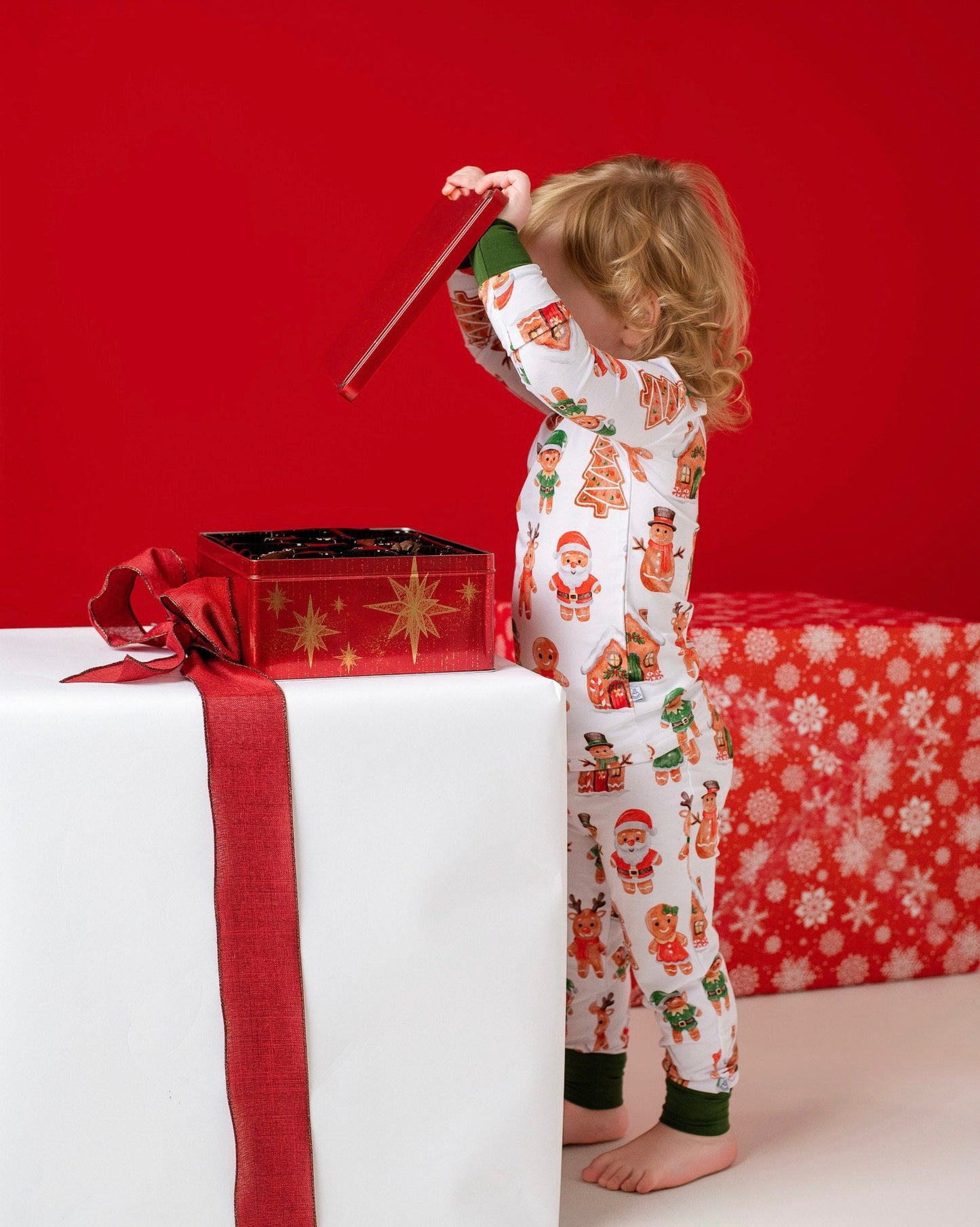 Christmas | Holiday Gingerbread | Bamboo Two-Piece Pajamas