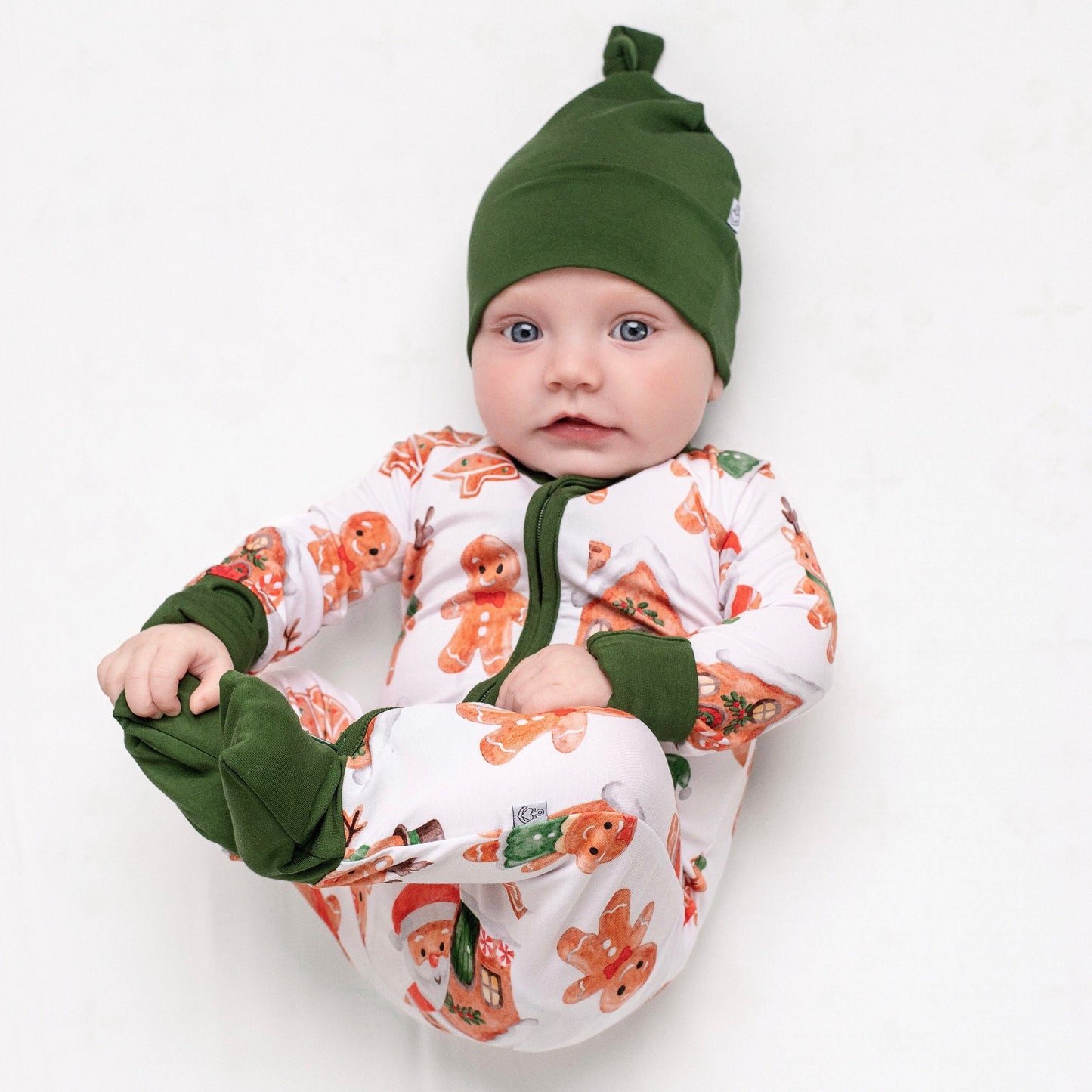 Christmas | Holiday Gingerbread | Bamboo Zipper Pajamas