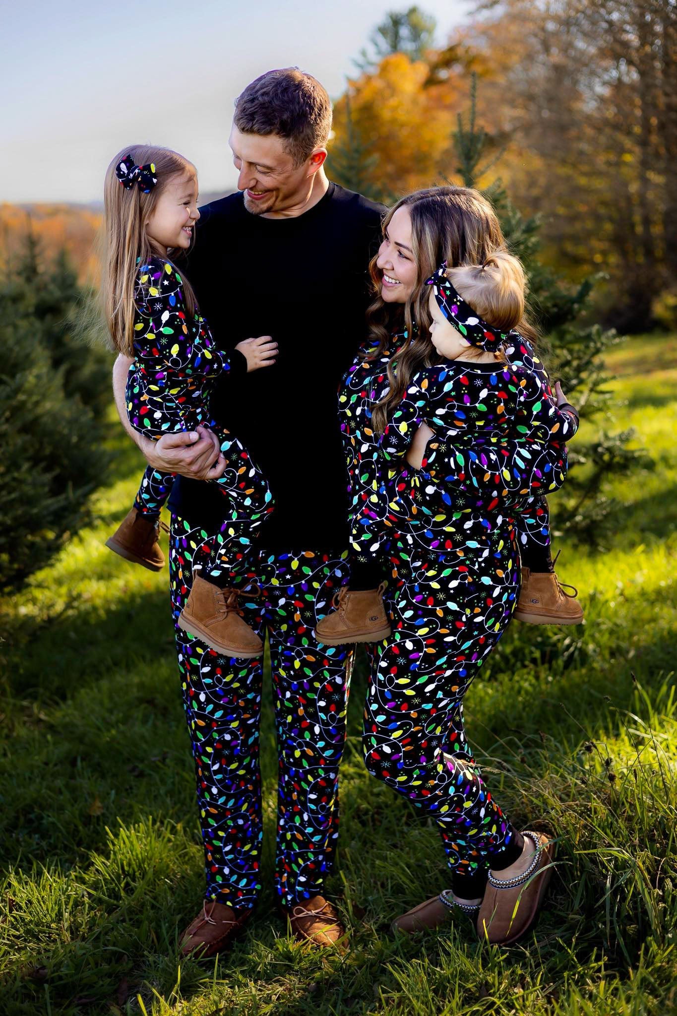 Christmas | Holiday Lights | Men’s Bamboo Lounge Pants