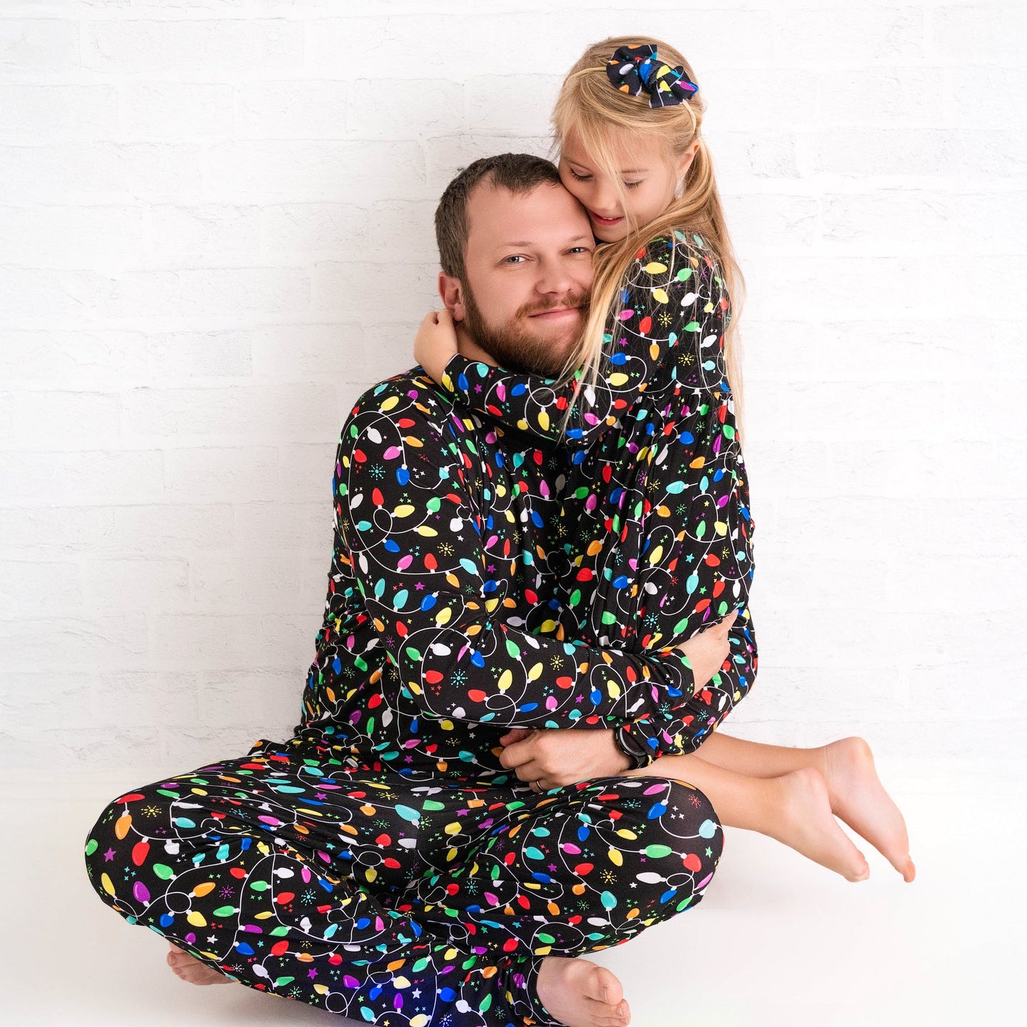 Christmas | Holiday Lights | Men’s Bamboo Lounge Pants