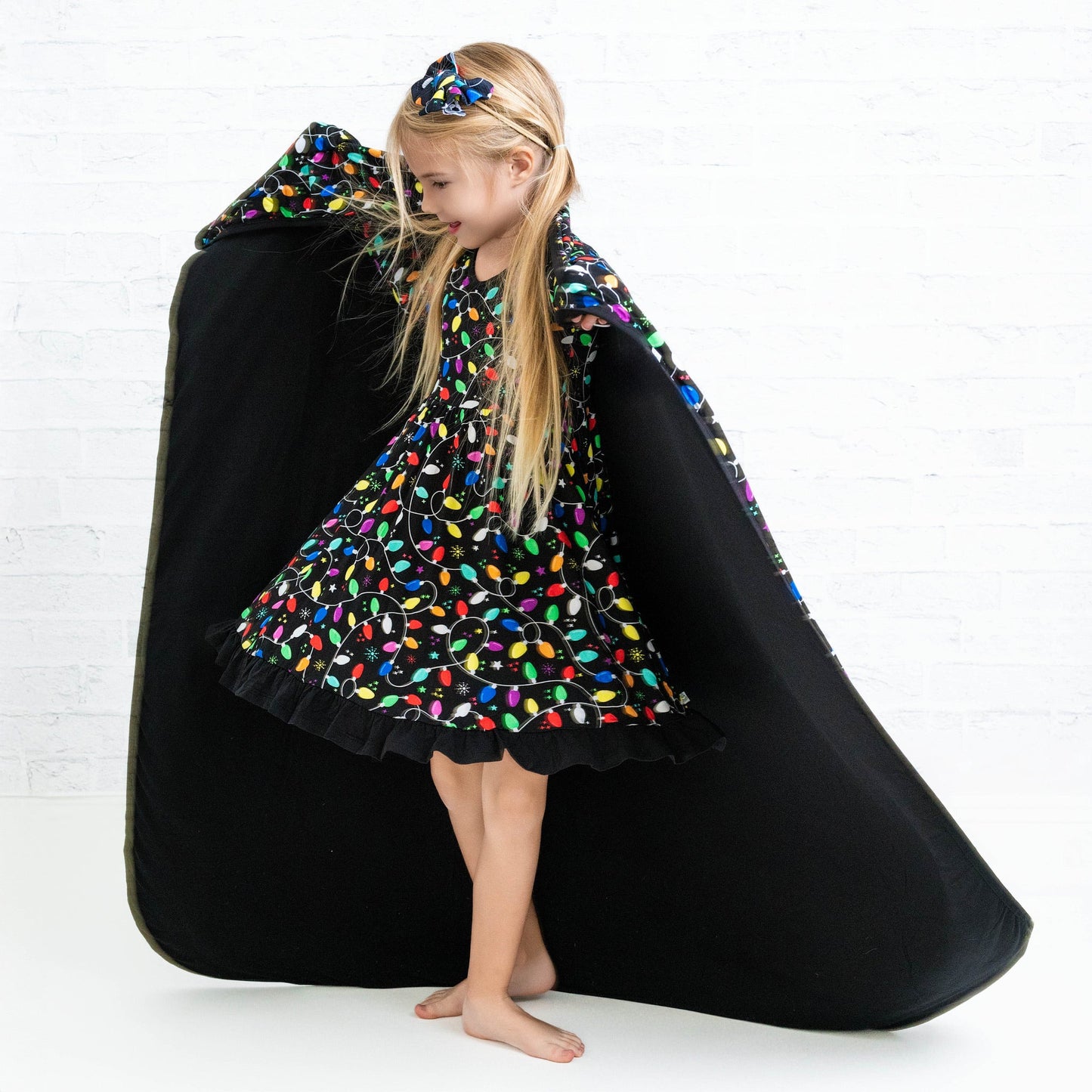 Holiday Lights | Double Layer Bamboo Toddler Blanket
