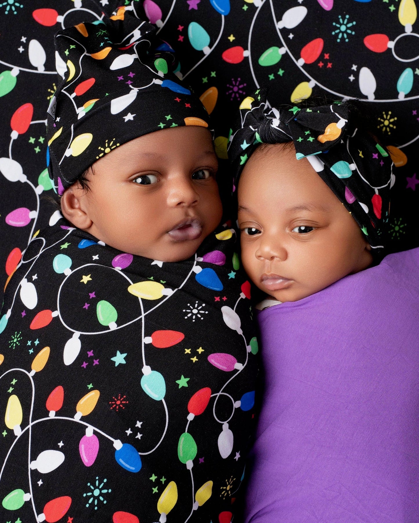 Holiday Lights | Bamboo Headband Bow