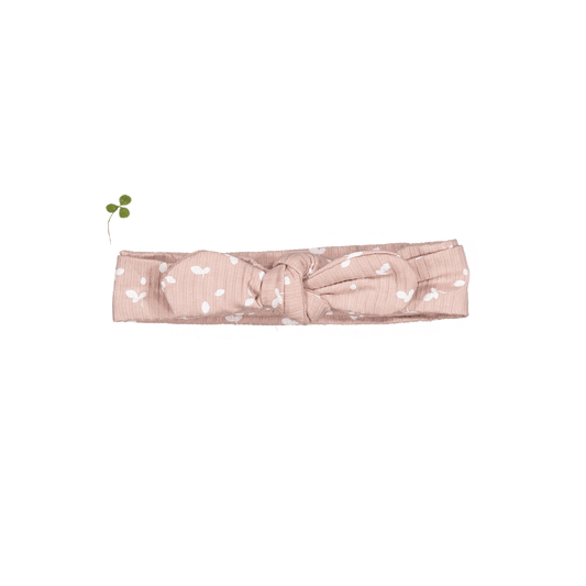 The Printed Headband  - Mauve Petal