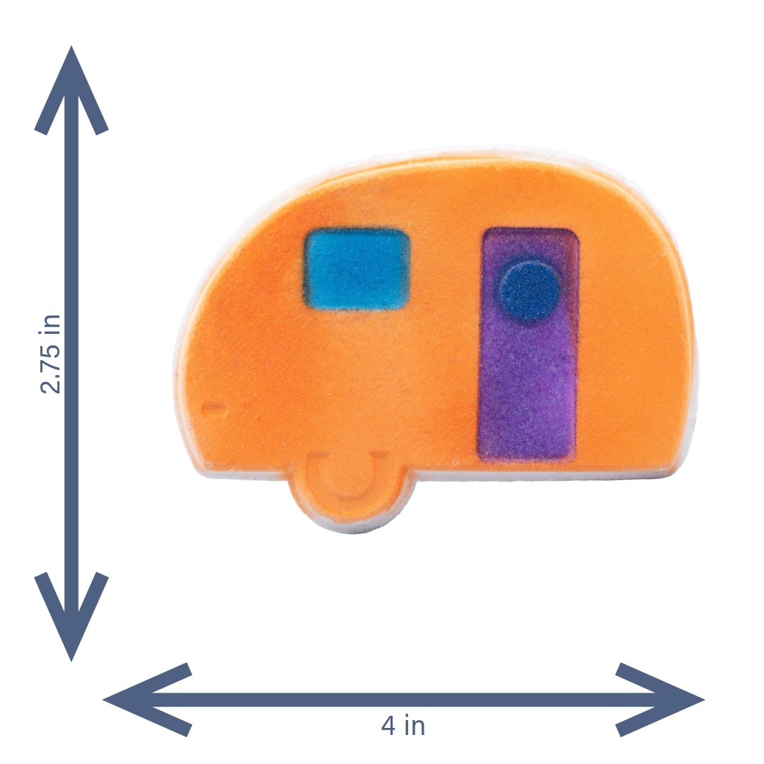 Bath Bomb | Rainbow Burst Bath Bomb | Camper