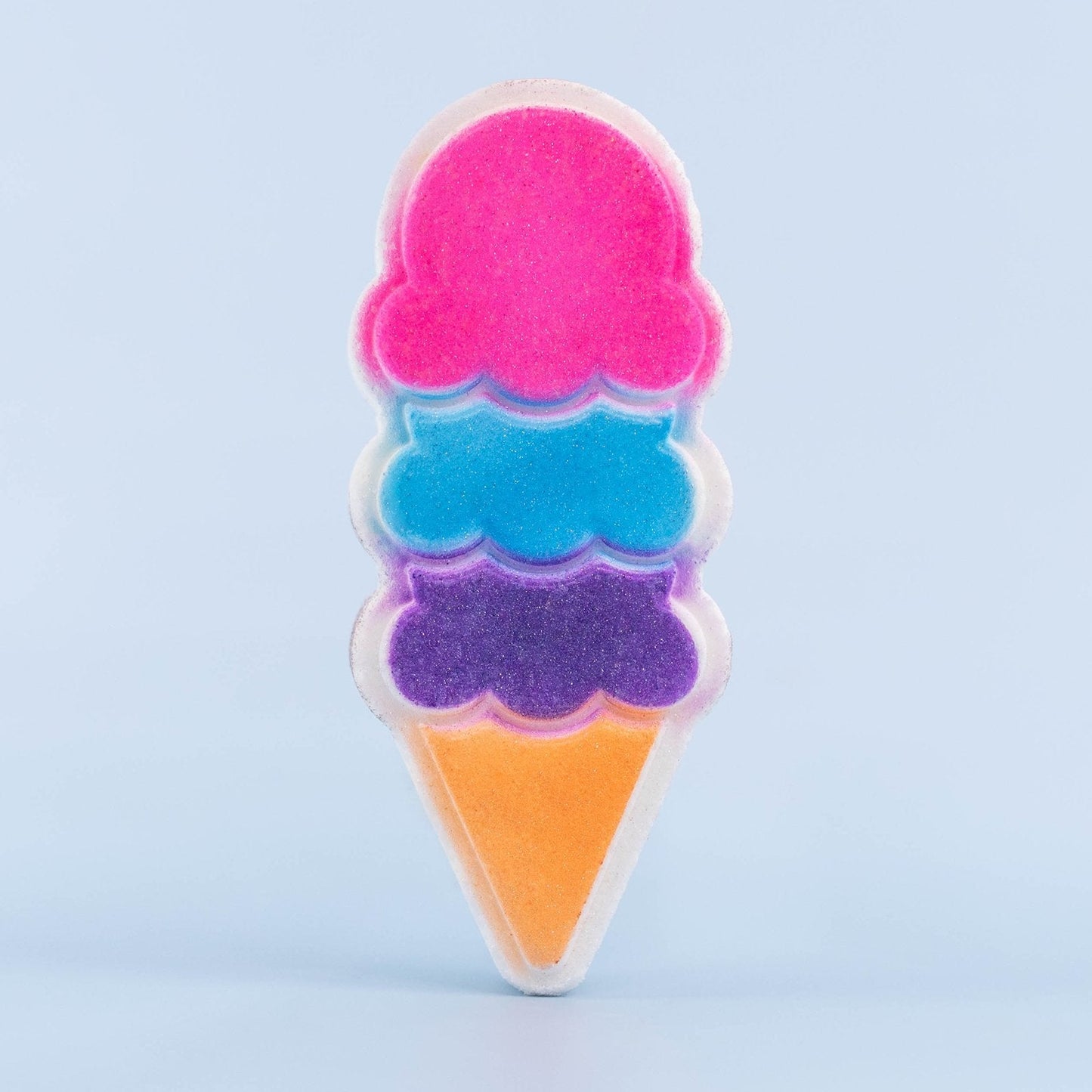 Bath Bomb | Rainbow Burst Bath Bomb |  Ice Cream