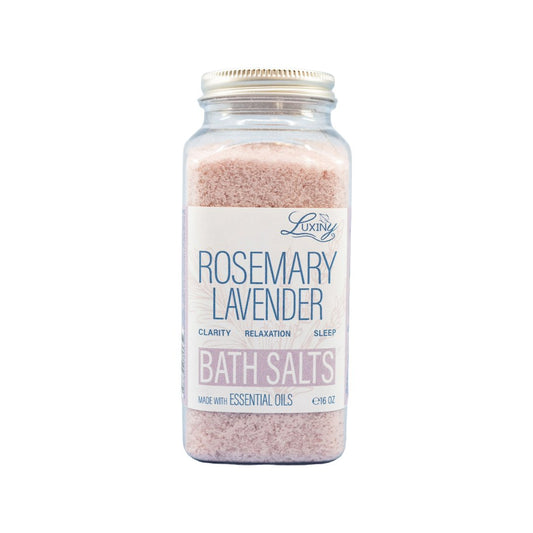 Bath Salts | Rosemary Lavender | Essential Oil | Large
