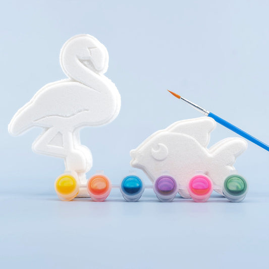 Bath Bomb | Paint Your Own Bath Bombs | Flamingo | Fish