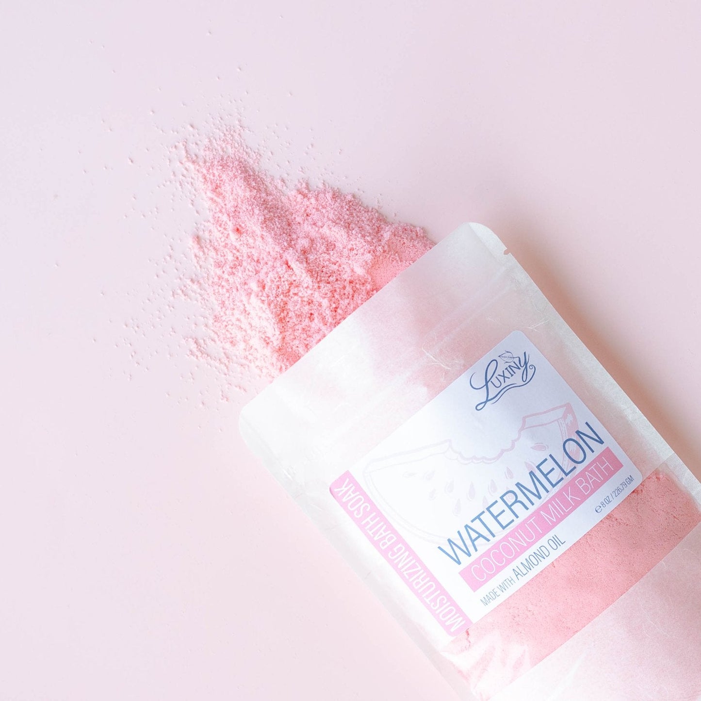 Coconut Milk Bath | Bath Fizz | Moisturizing Bath Soak | Watermelon