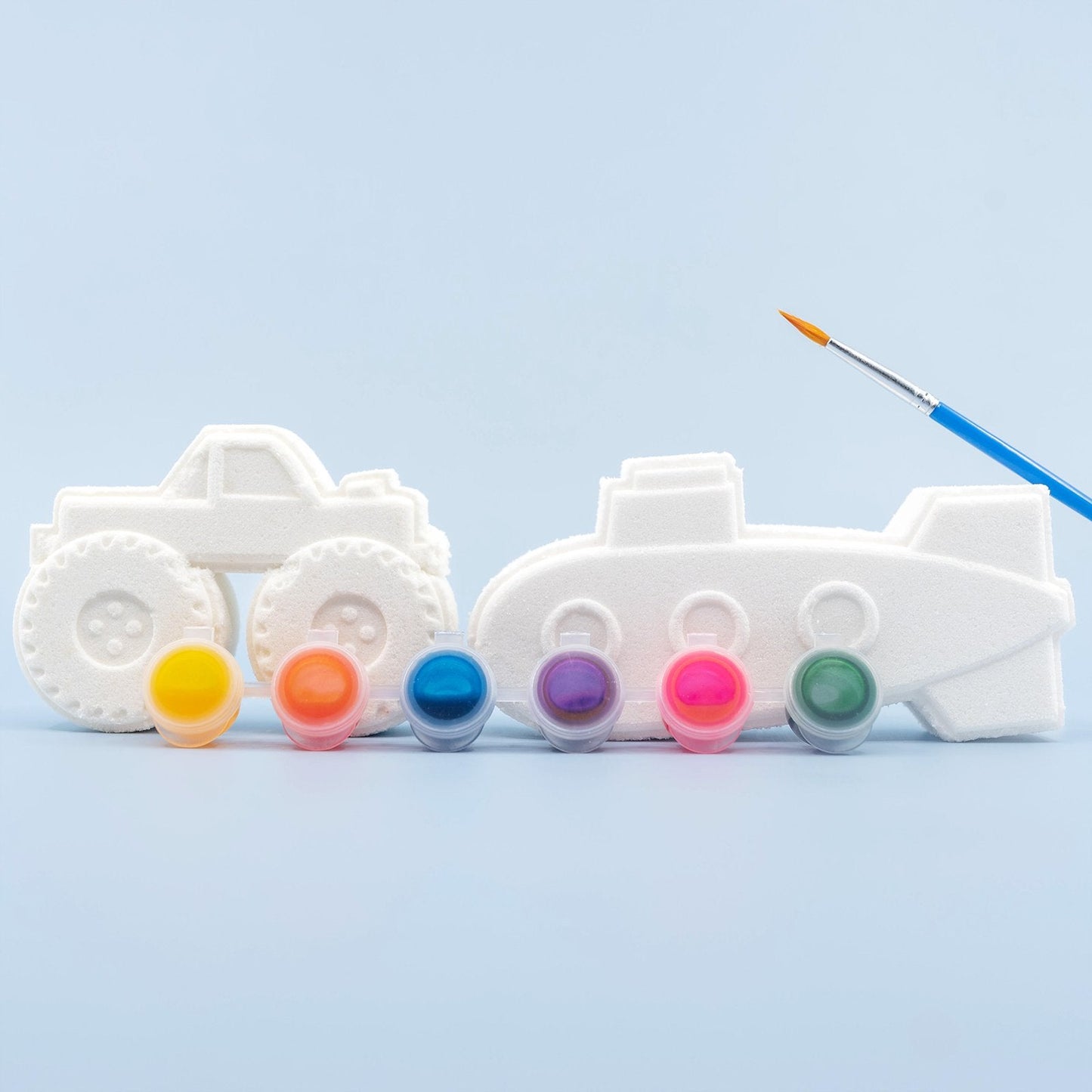Bath Bomb | Paint Your Own Bath Bombs | Truck | Submarine