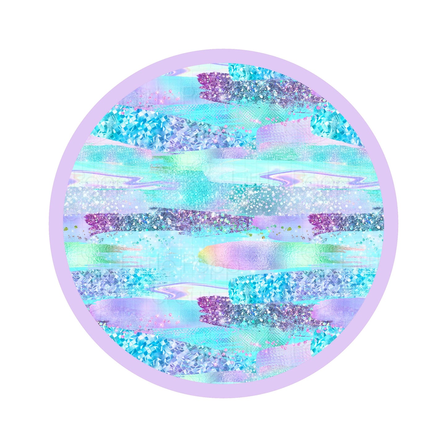 Mermaid Glitter | Bamboo Quilted Toddler Blanket