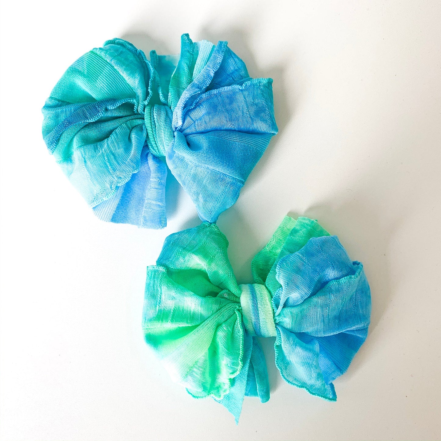 Mermaid | Ruffled Hair Clip