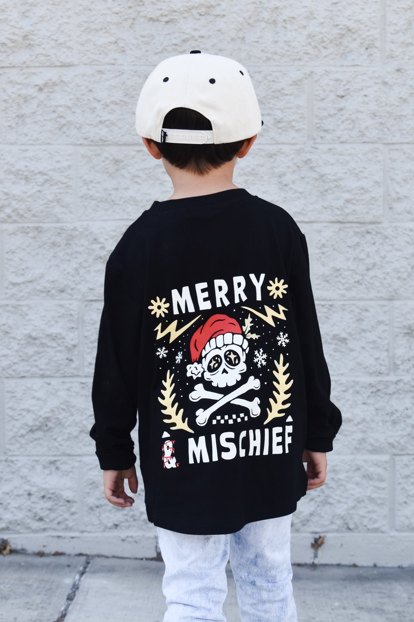 MERRY & MISCHIEF LONG SLEEVE TEE