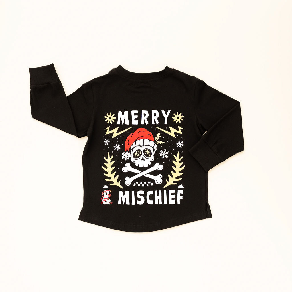 MERRY & MISCHIEF LONG SLEEVE TEE