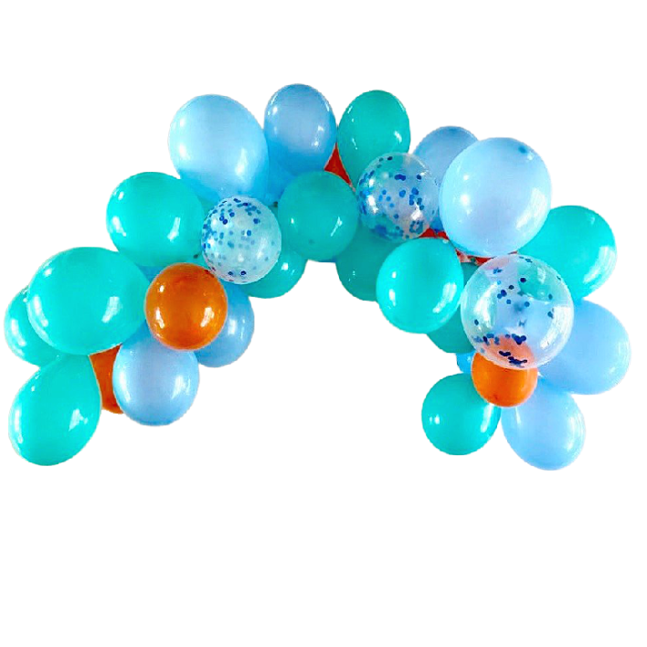 Mermaid Birthday Party Supplies Kit – Under the Sea | Plates, Cups, Napkins | Party in a Box