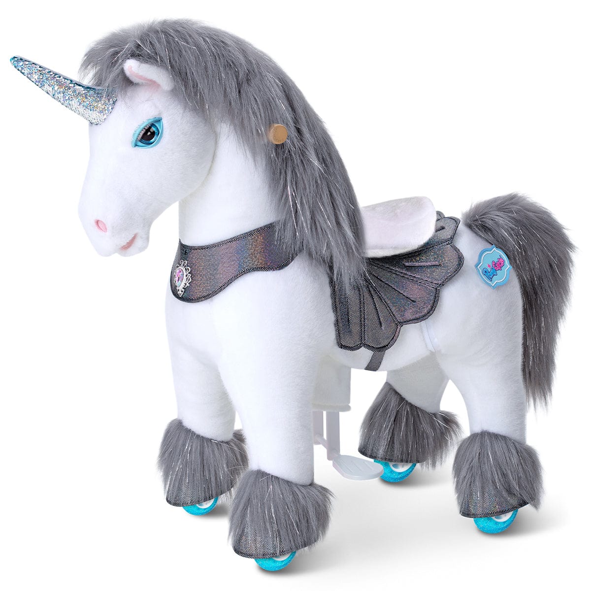 Model Y® Unicorn Ride-On Toy Age 3–4 – Grey