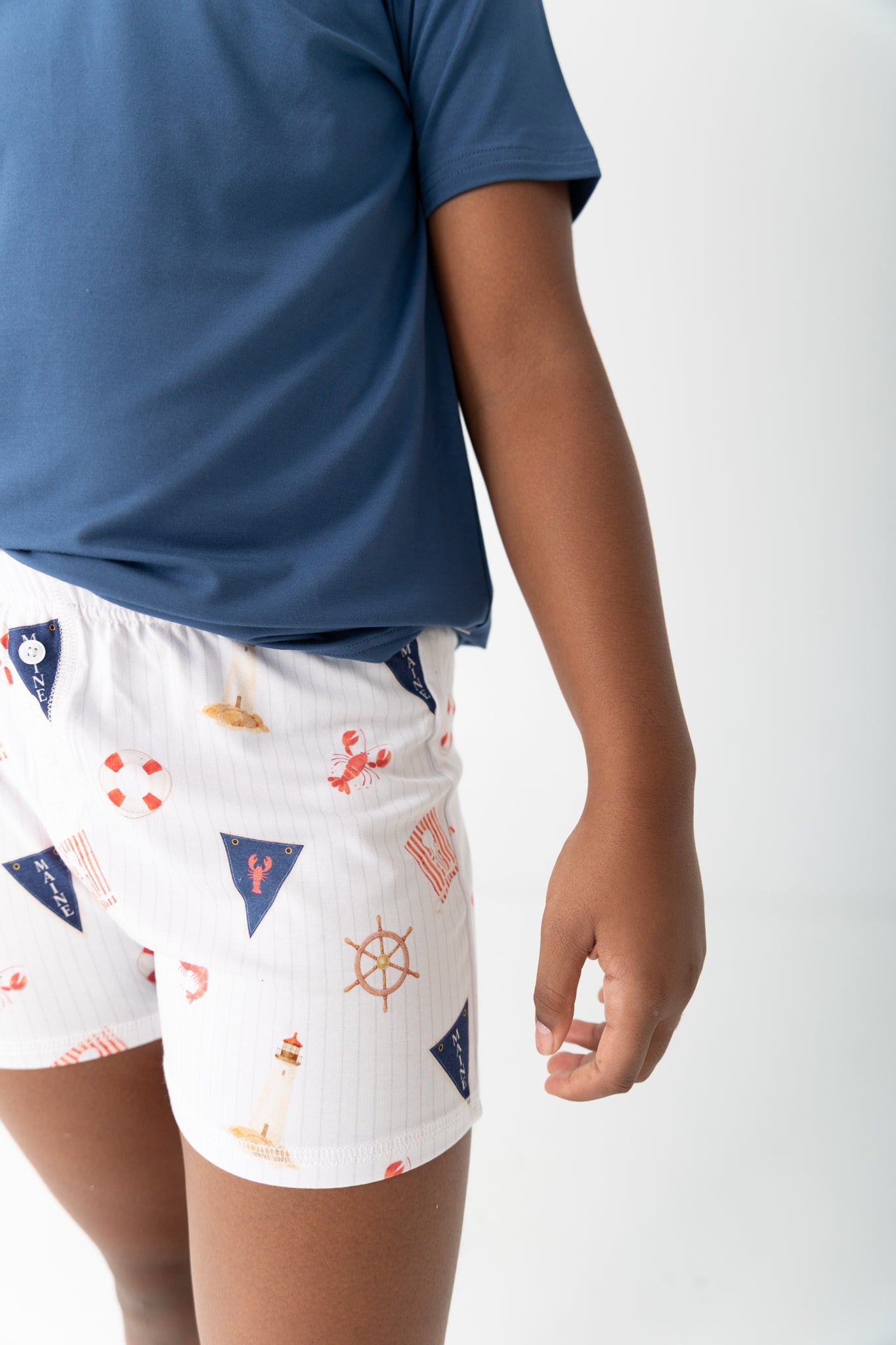 Nautical Youth Girls Shorts Set