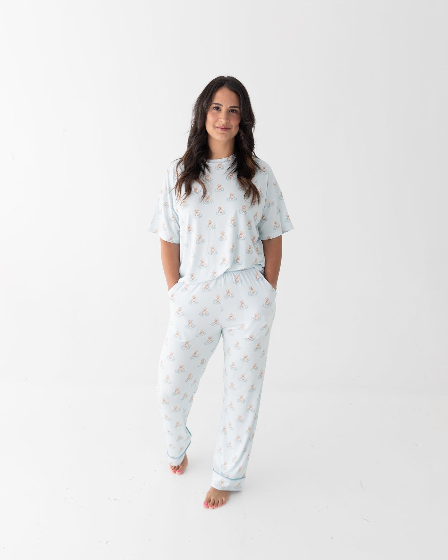 Puppy Pool Party Women's Lounge Set