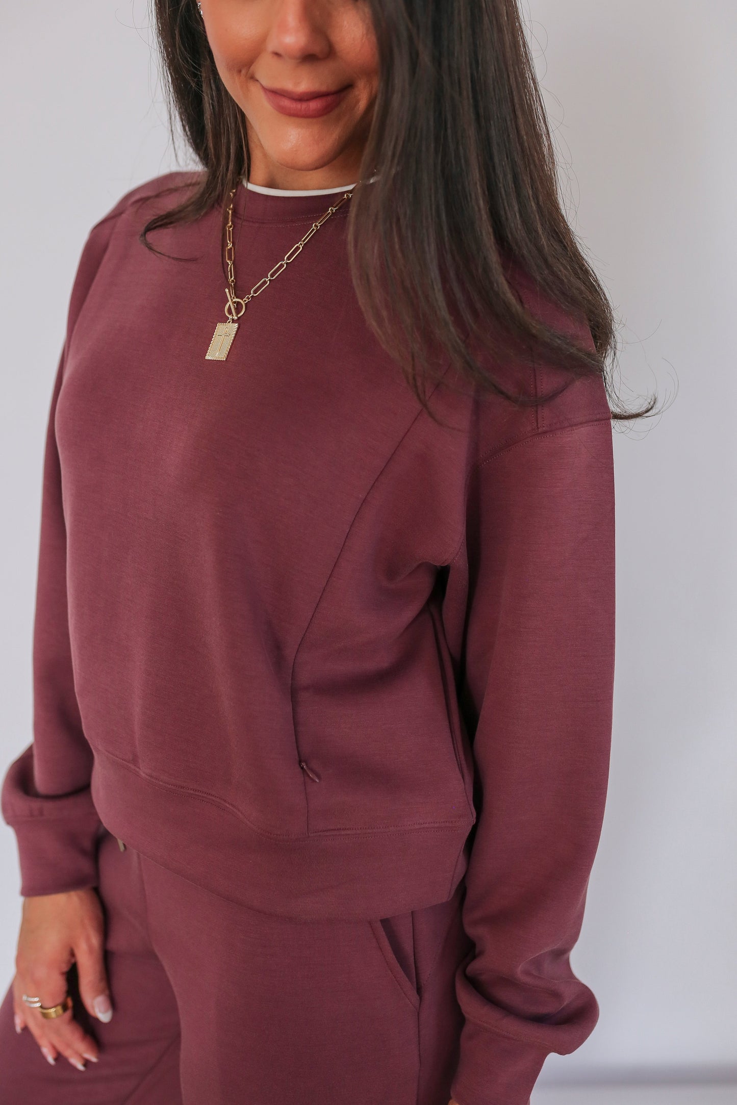 Luxe Nursing Lounge Crewneck