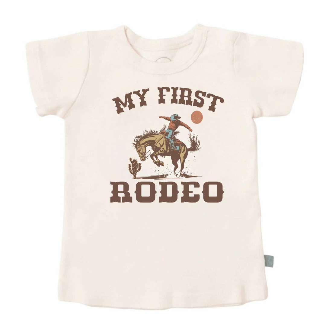 graphic tee | my first rodeo