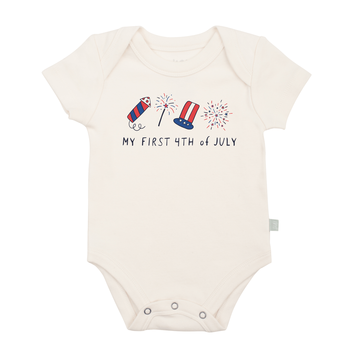 graphic bodysuit | my first 4th of july rocket