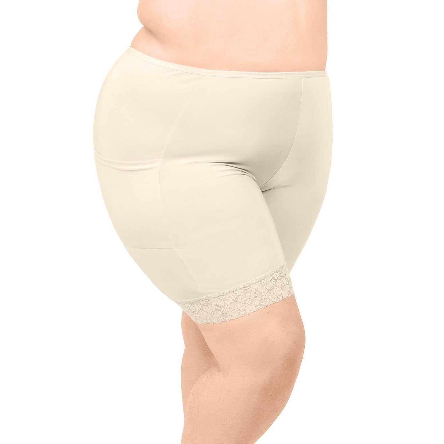 Cooling Slipshort with 2 Pockets 7" | Beige
