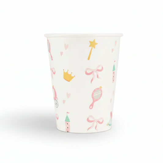 Princess Paper Cups 9oz  (8 Pack)