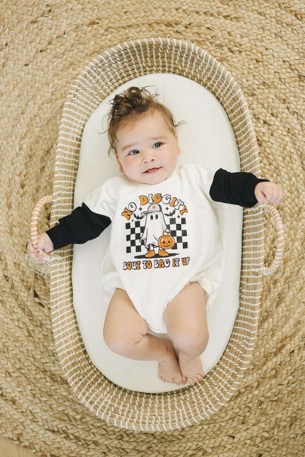 No Diggity Bout to Bag It Up Colorblock Sweatshirt Romper