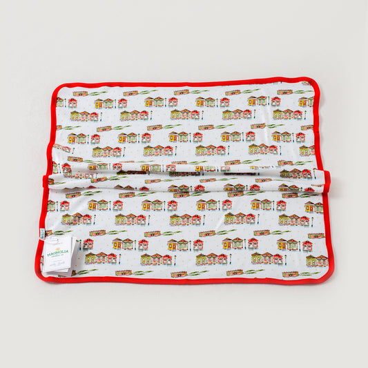 Bayou Wonderland Organic Cotton Christmas Baby Blanket