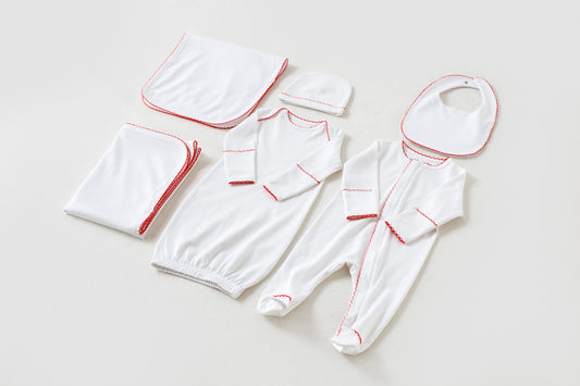Red Newborn Take Me Home Set