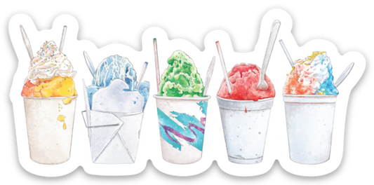 Snoball Die Cut Stickers