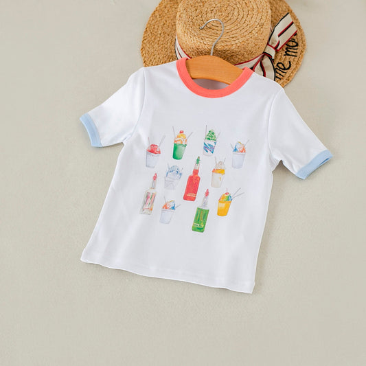 Eat More Snoballs Organic Cotton Kids Tshirt
