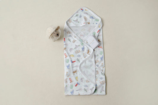 Texas Kids Organic Cotton Baby Blanket