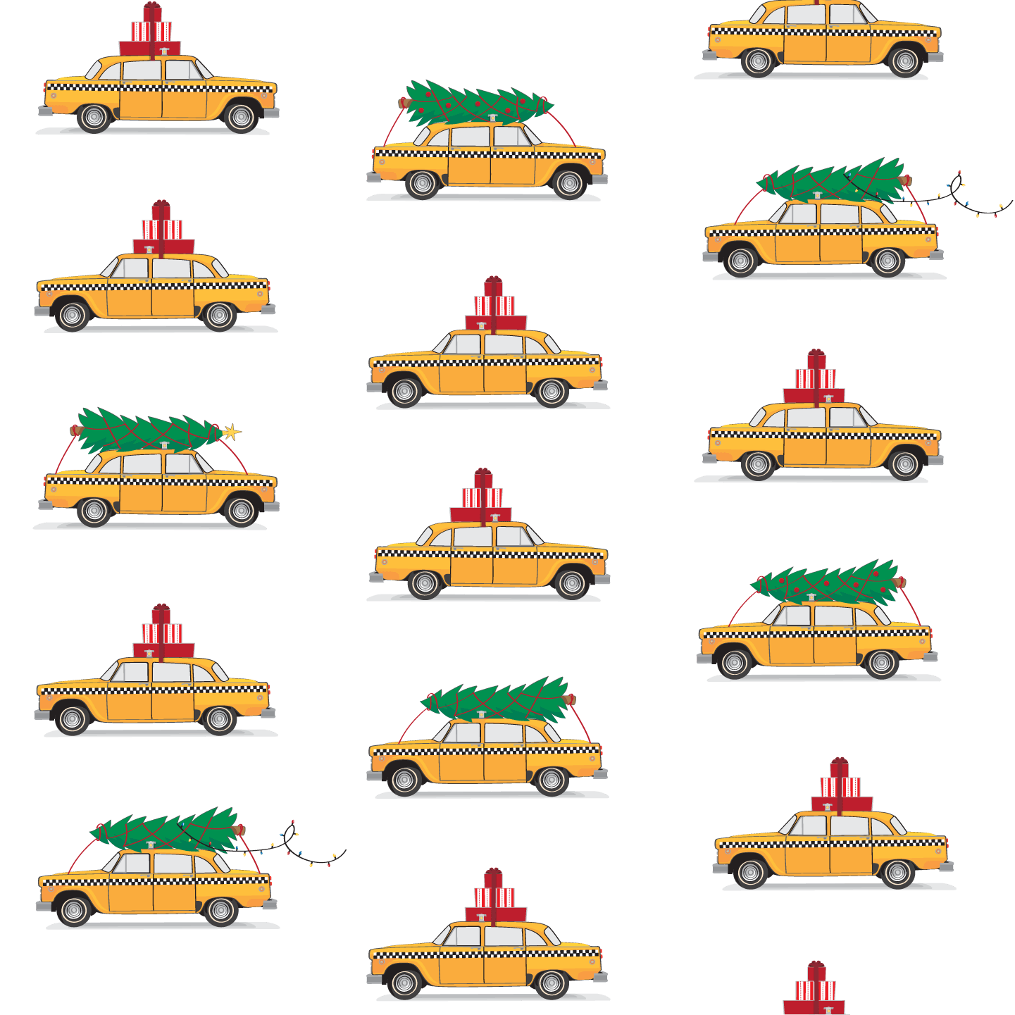 Christmas in New York Zippered Romper