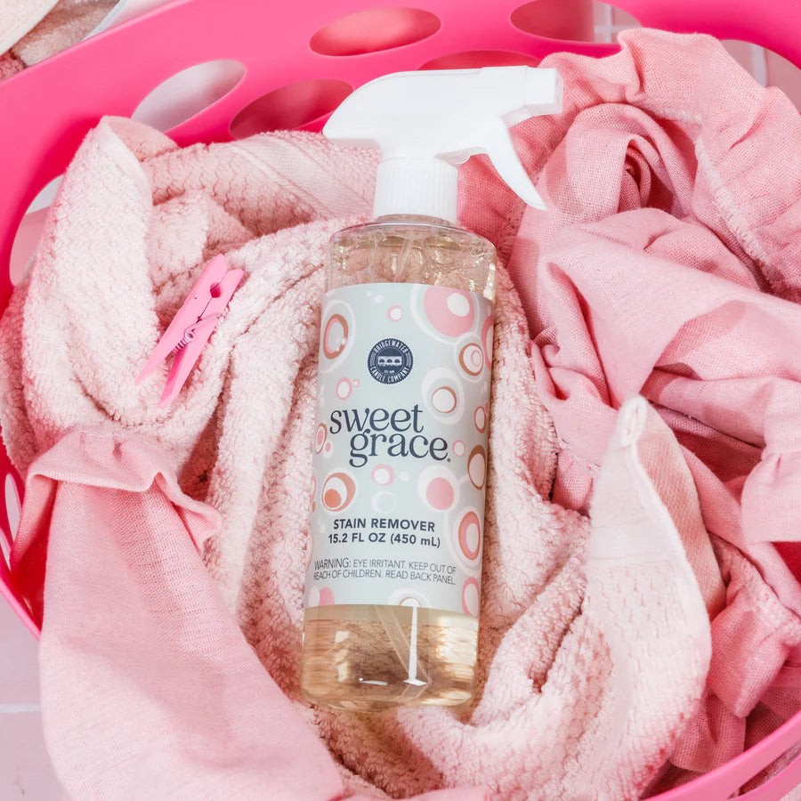 Sweet Grace Stain Remover Spray – Luxury Laundry & Fabric Stain Remover 15.2 oz