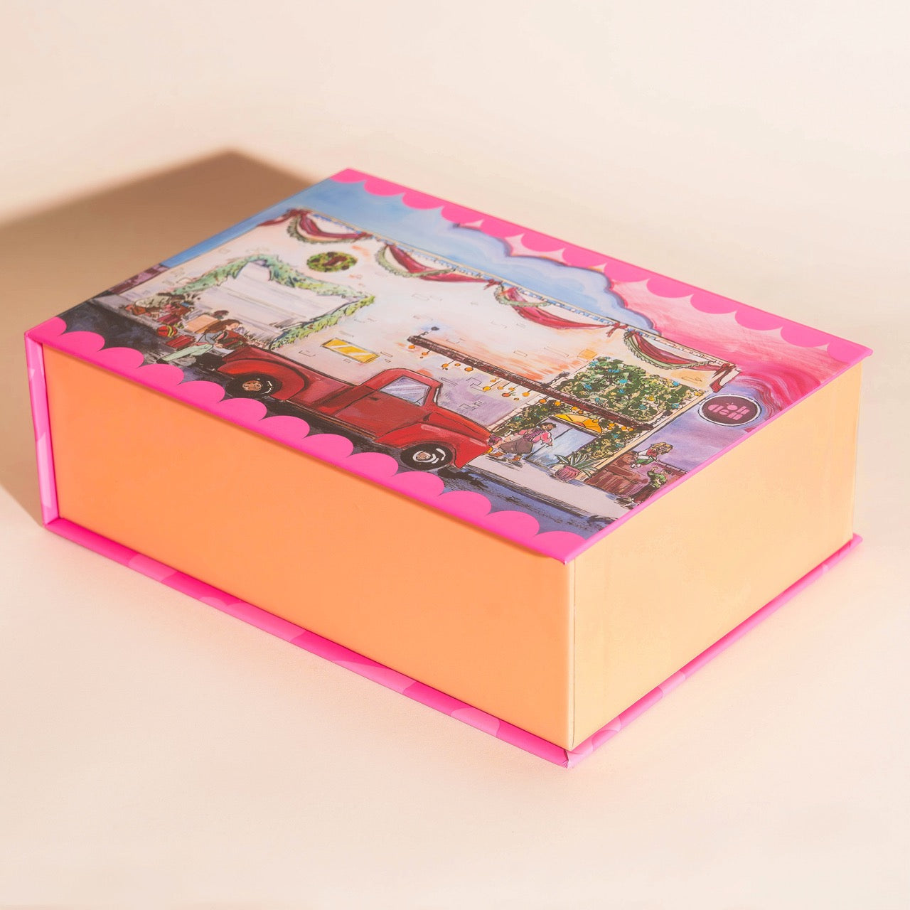 Colorful Jewelry Advent Calendar Box (12-piece)