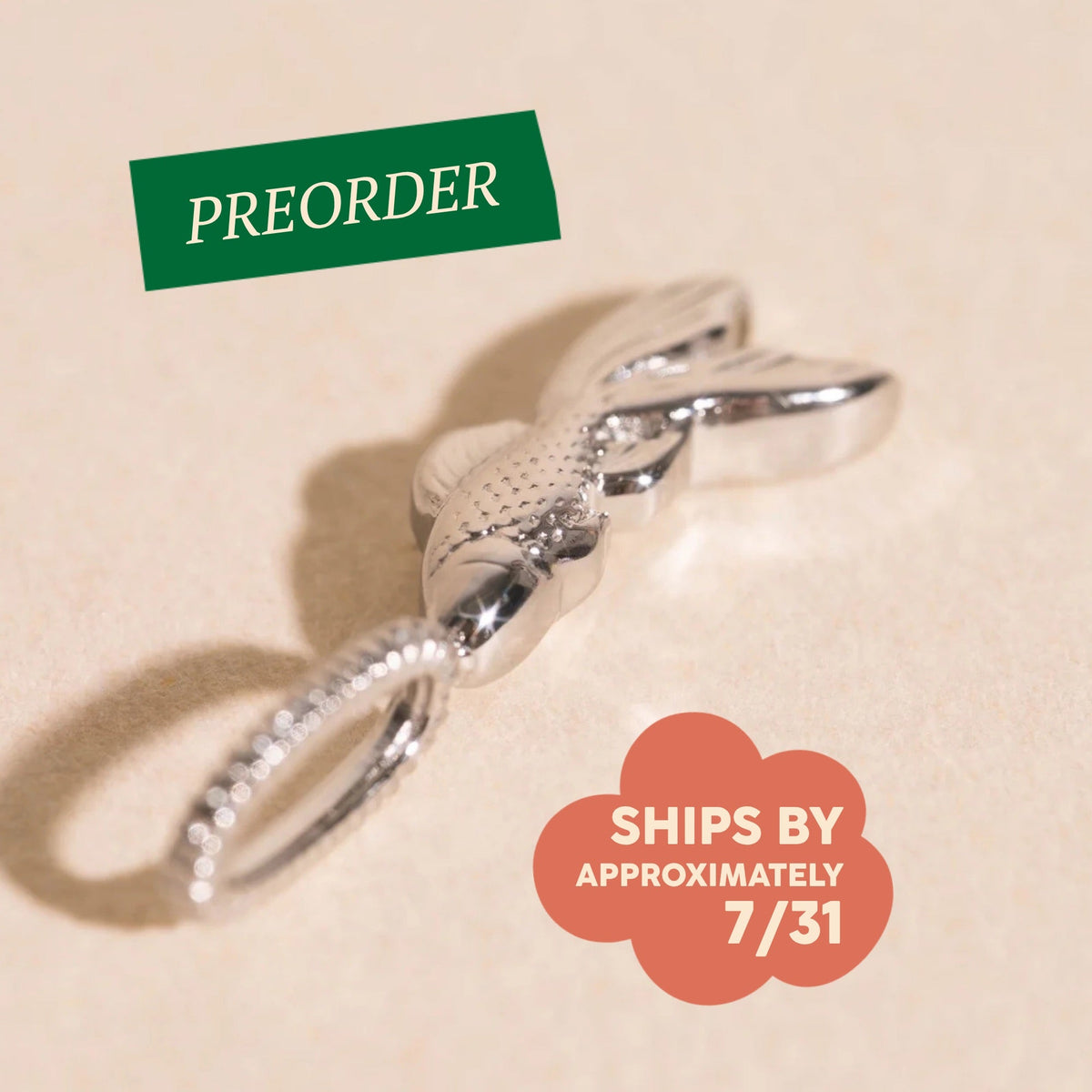 Betta Fish Necklace Charm