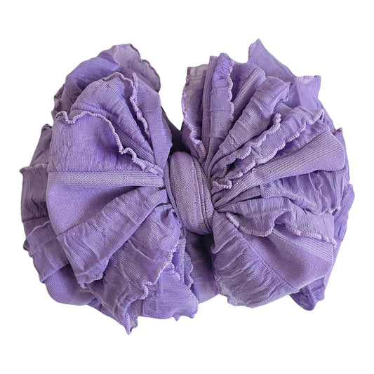 Orchid | Signature Ruffled Baby Headband