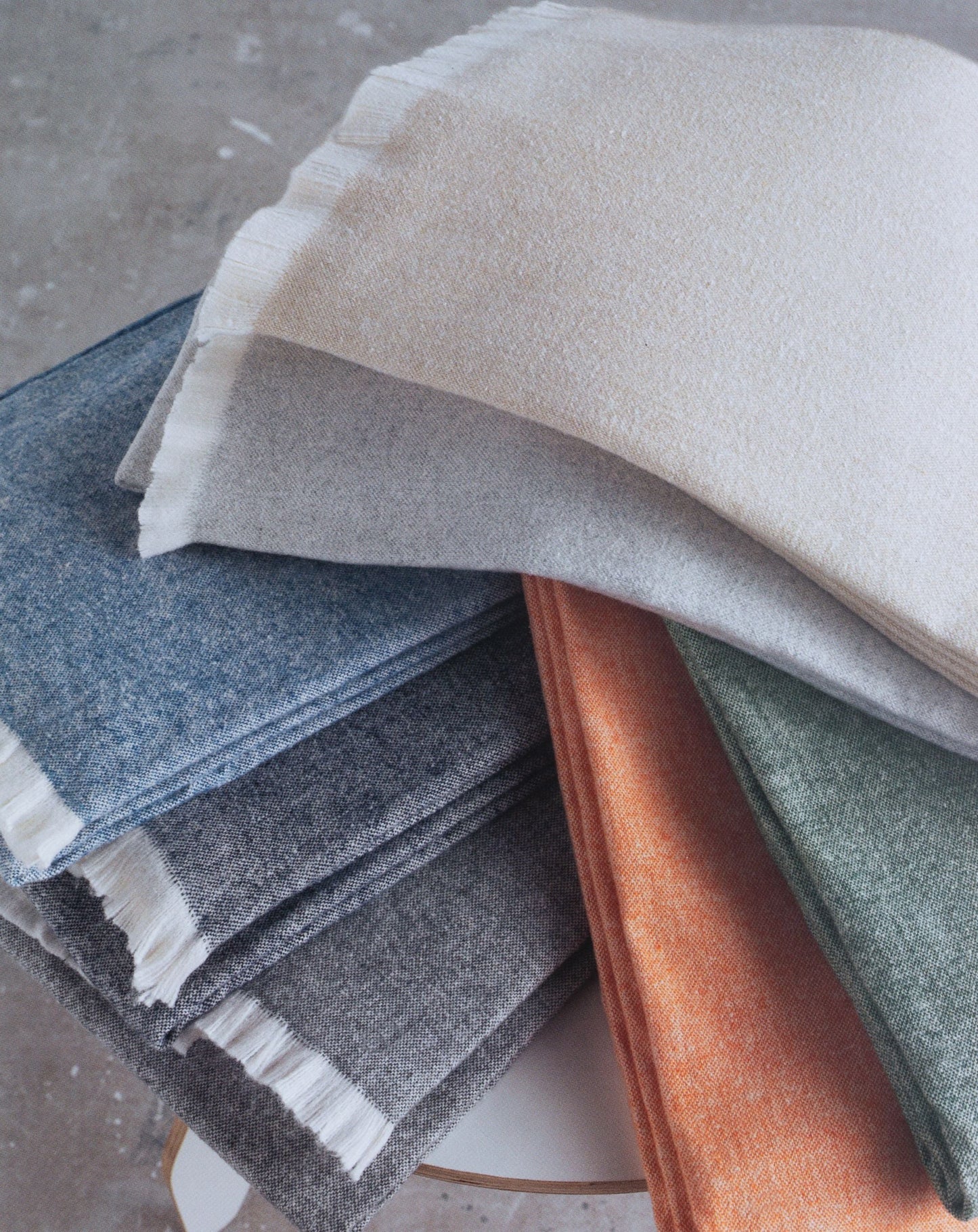 Recycled Cotton Eyelash Throw  55" x  70"