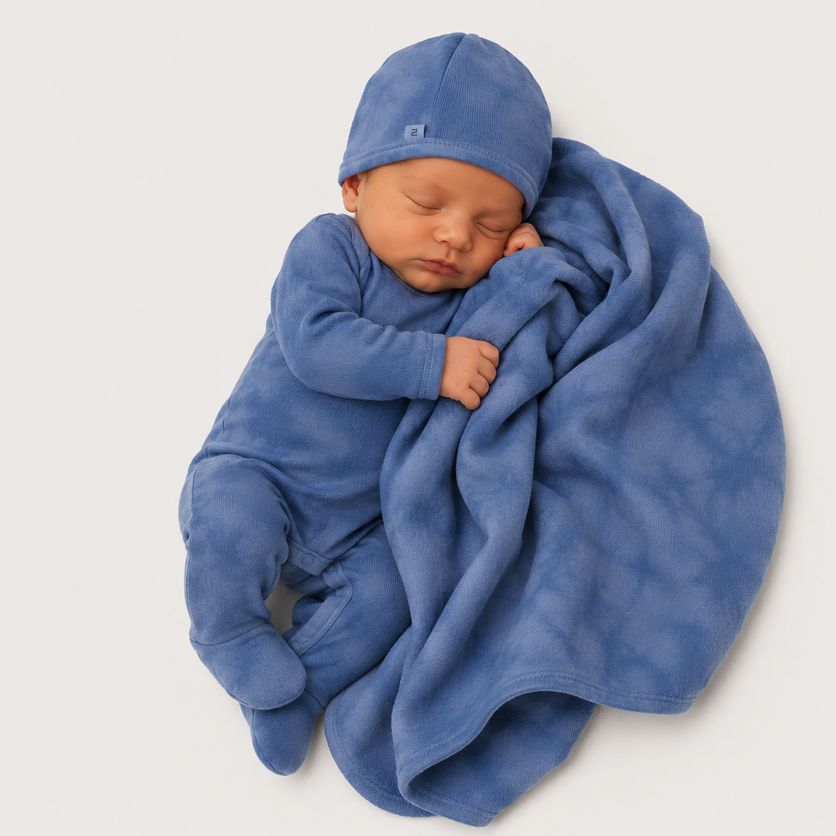 Marble Brushed Hacci Newborn Essentials Set