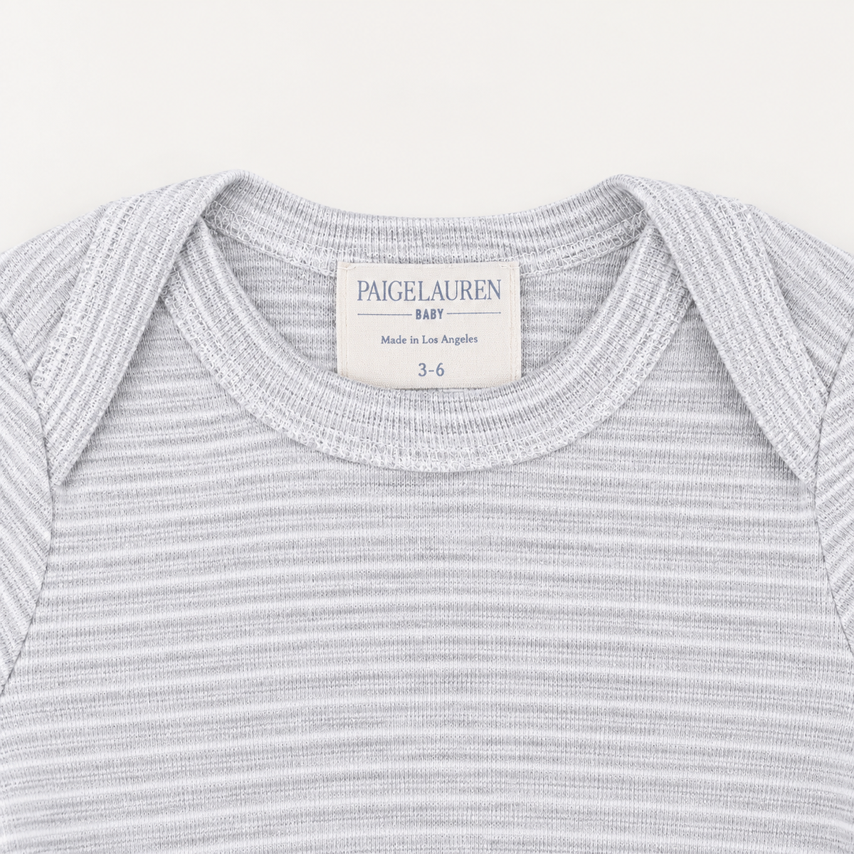 Rib Lap Tee Footie Pajama
