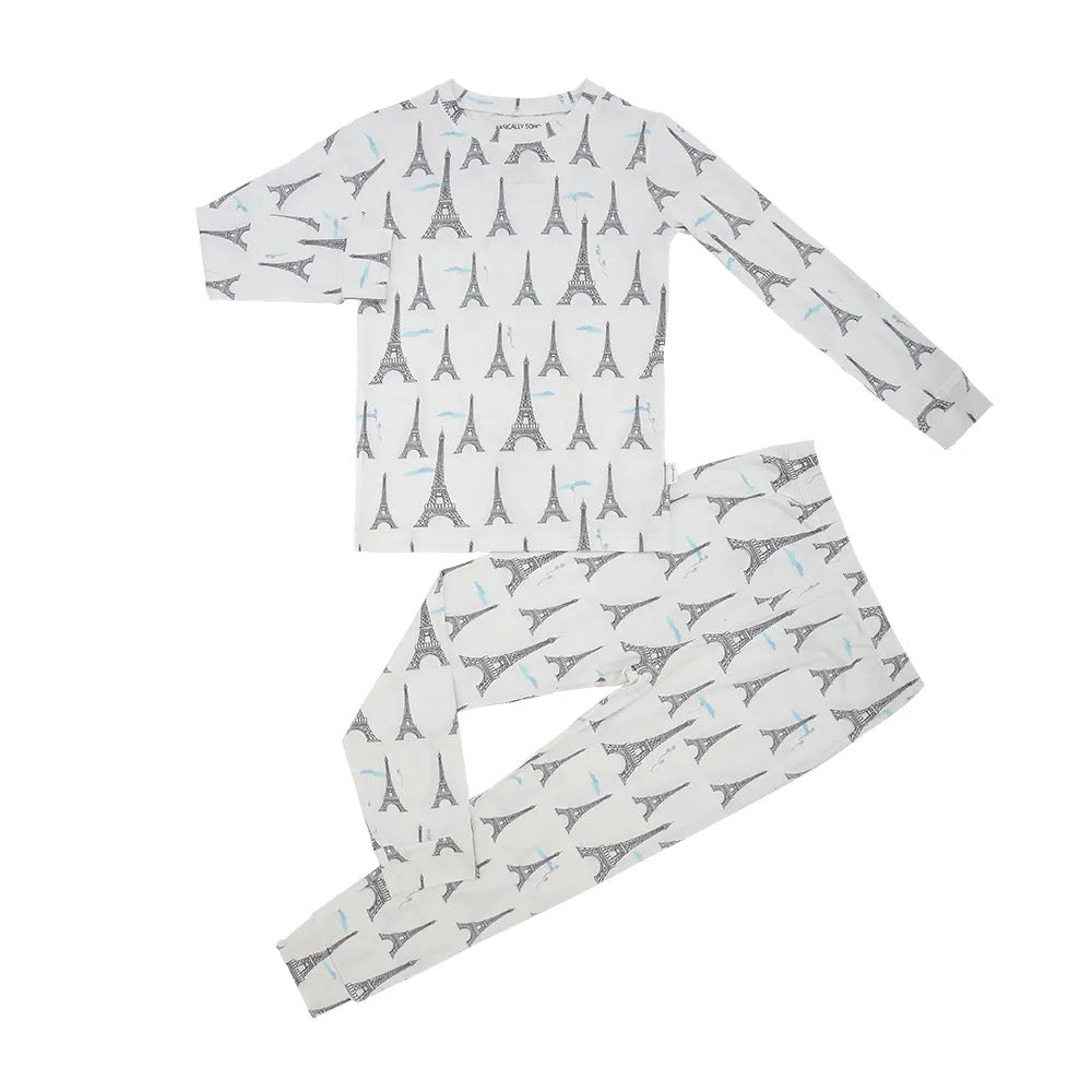 Paris Eiffel Tower Two-Piece Set