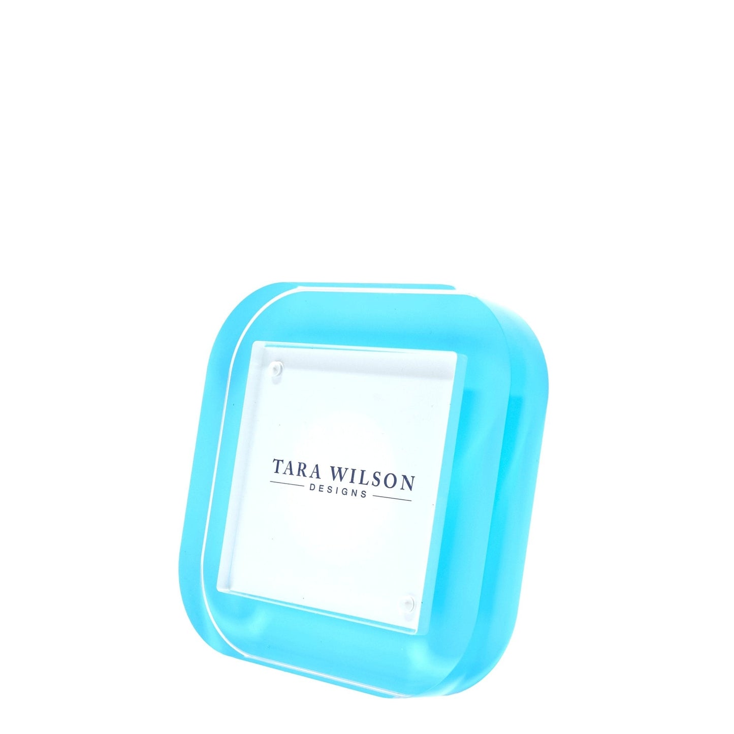 Pastel Blue Acrylic 4" x 4" Pop Frame