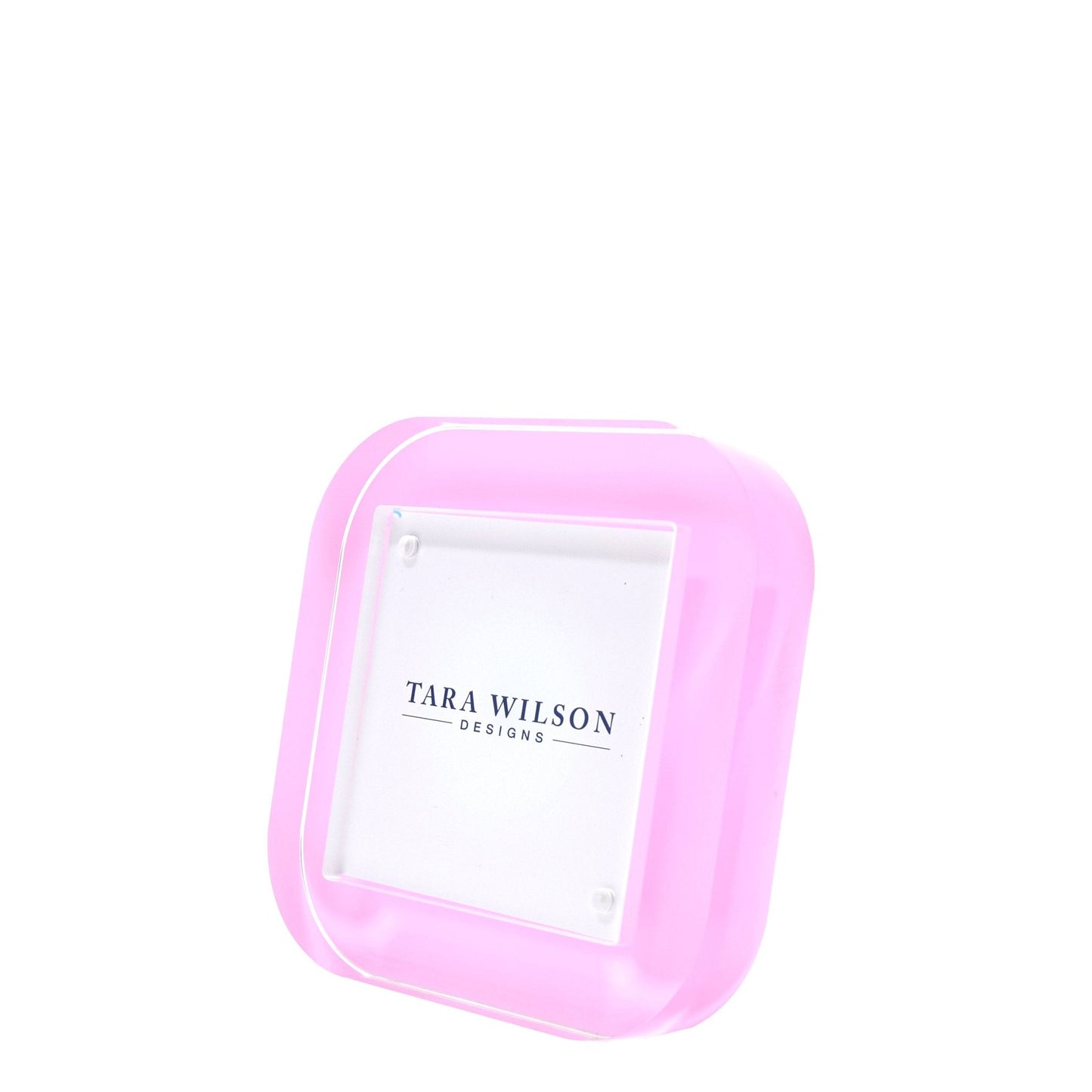 Pastel Pink Acrylic 4" x 4" Pop Frame