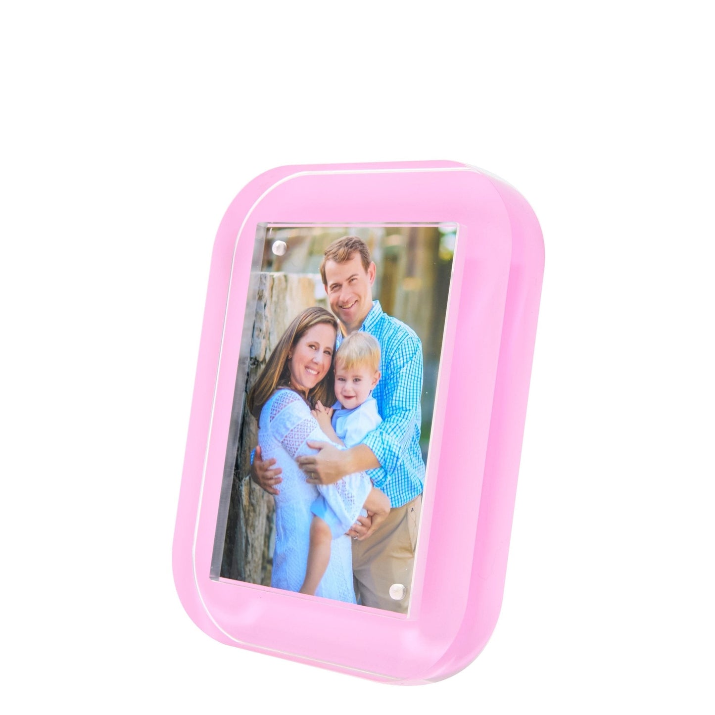 Pastel Pink Acrylic 4" x 6" Pop Frame
