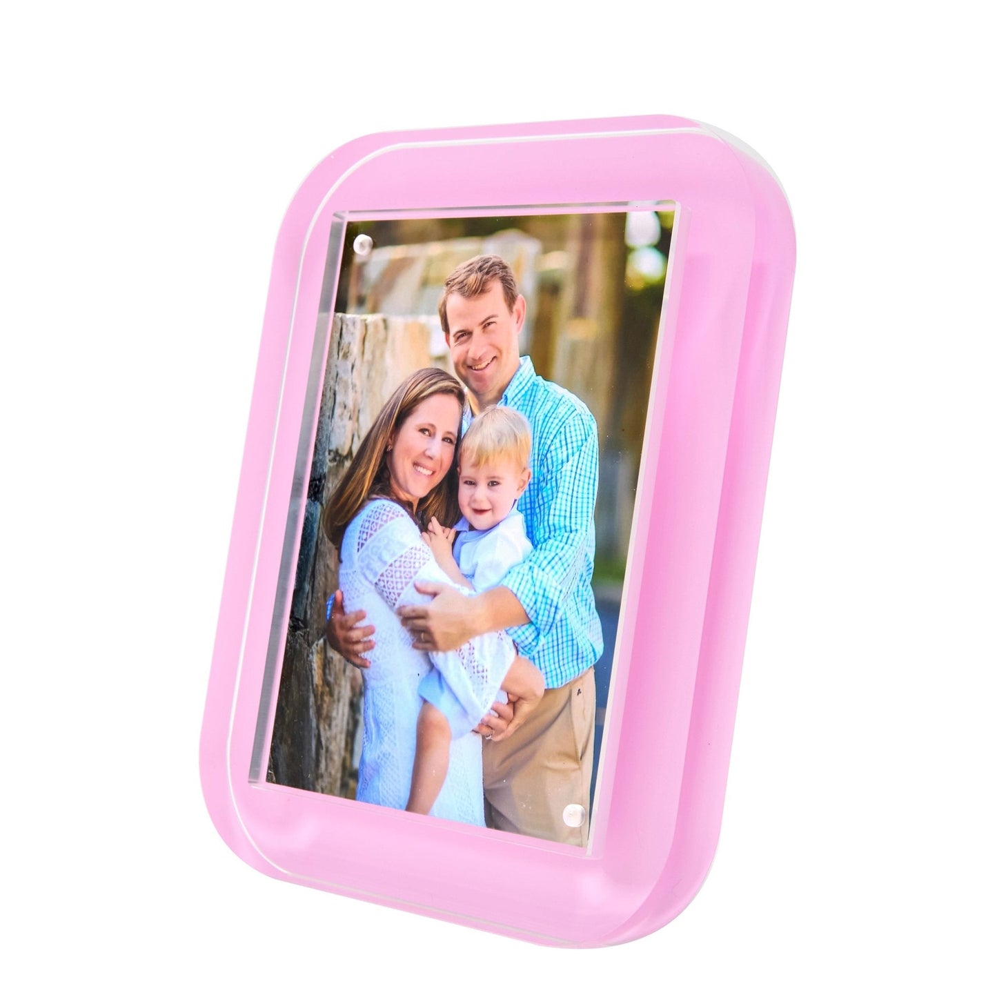 Pastel Pink Acrylic 5" x 7" Pop Frame