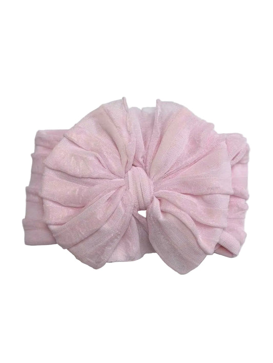 Ruffled Headband | Perfect Pink