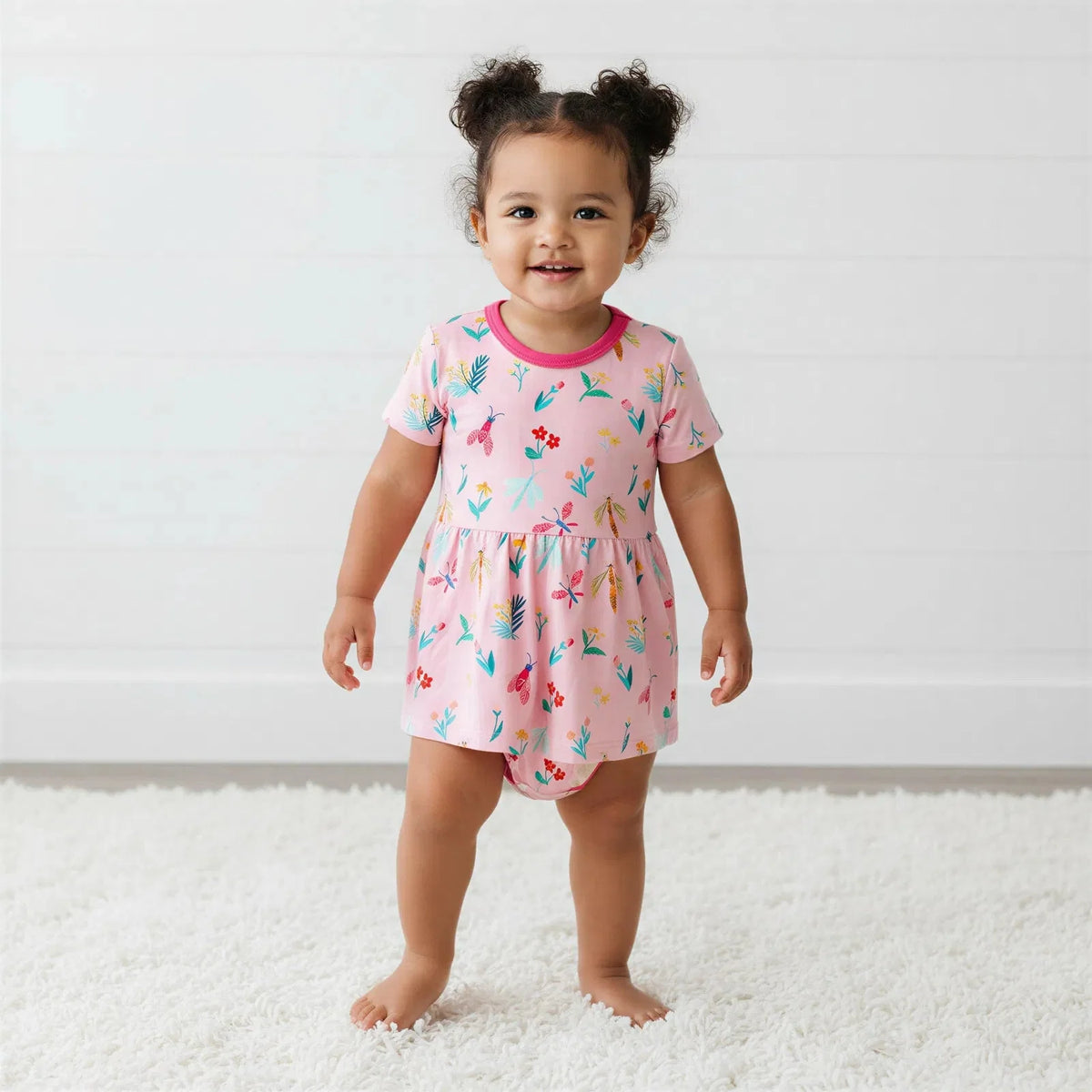 Petal Bugs S/S Bodysuit Dres