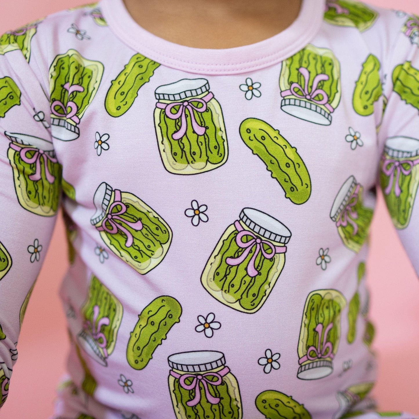 Pickled Pink Toddler PJs